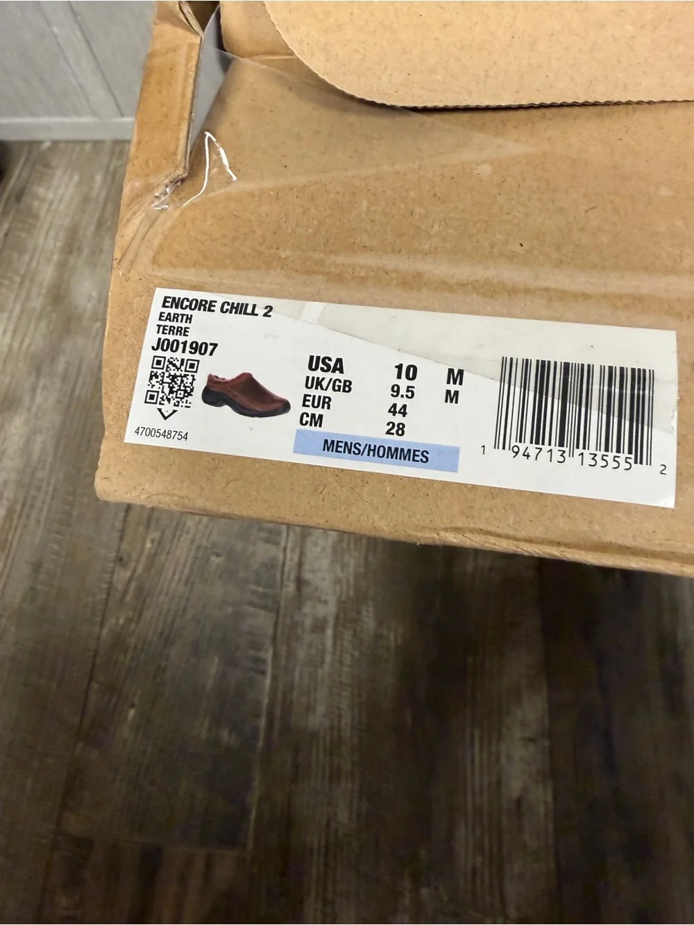 Merrell Brown Shearling-Lined Slip-On Mule Size 10